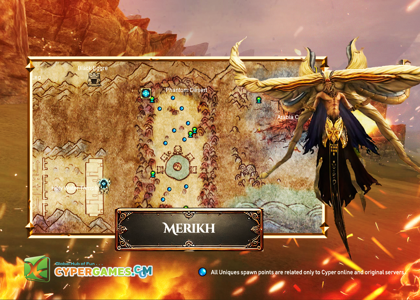 Cyper Online | Unique Spawn Points